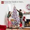 Best Choice Products Pre-Lit Holiday Christmas Pine Tree w/ Flocked Branches, Warm-White & Multicolored Lights